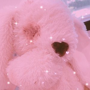 Super fluffy handmade stuffed animal!